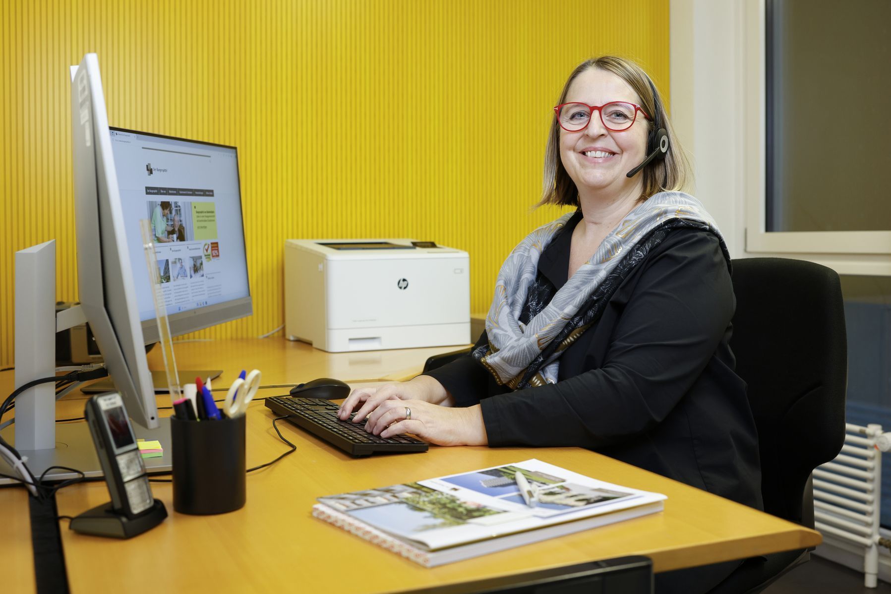 Mitarbeiterin Administration