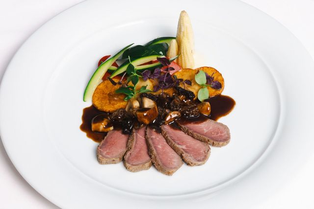 Gericht Mehrere Stück Fleisch
