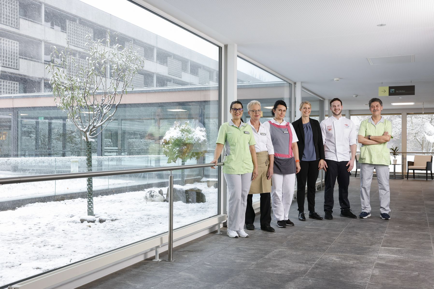 Mitarbeitende Burgerspittel