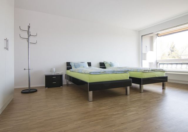 Schlafzimmer der Business- und Ferienwohnung