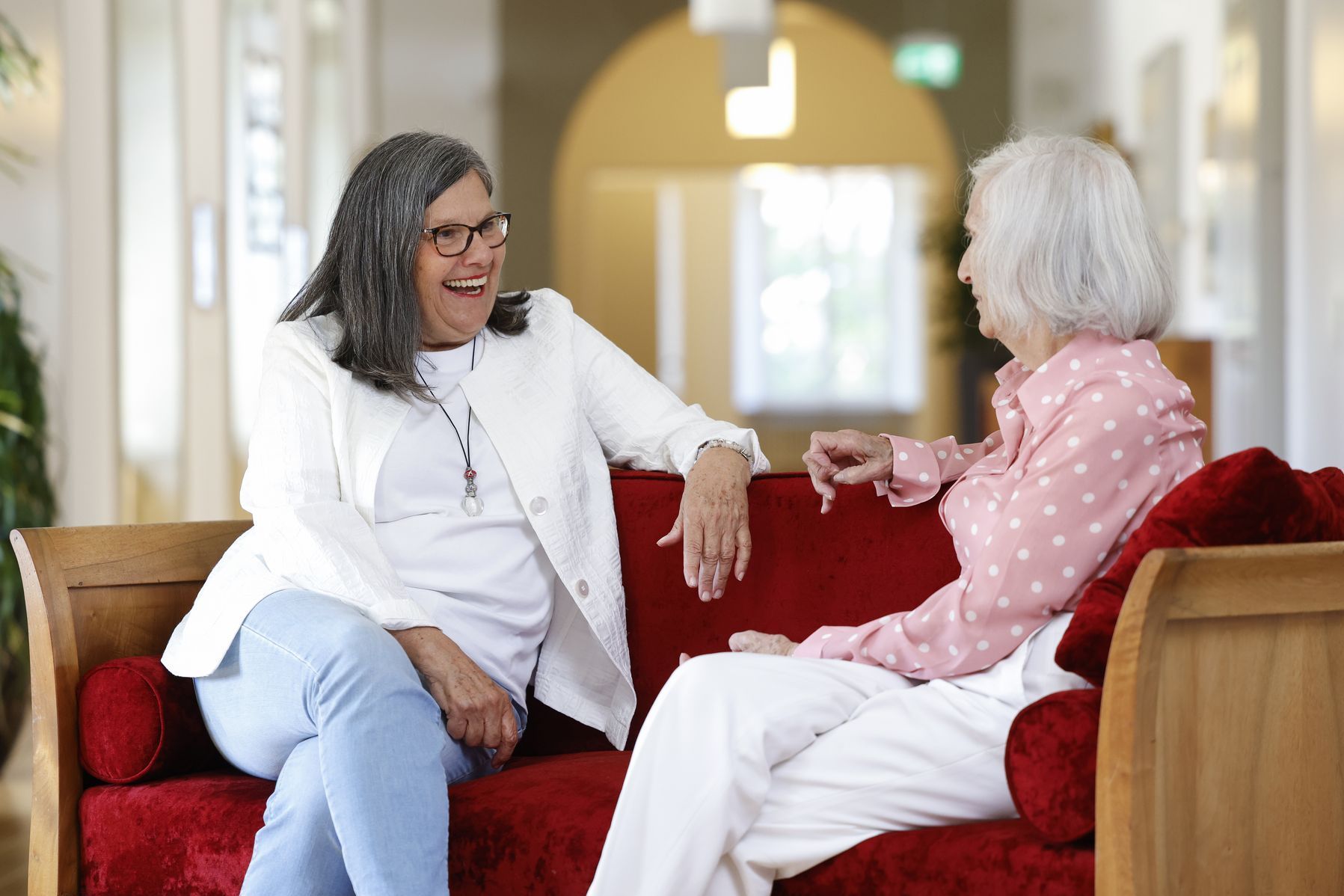 Freiwillig Engagierte im Gespräch