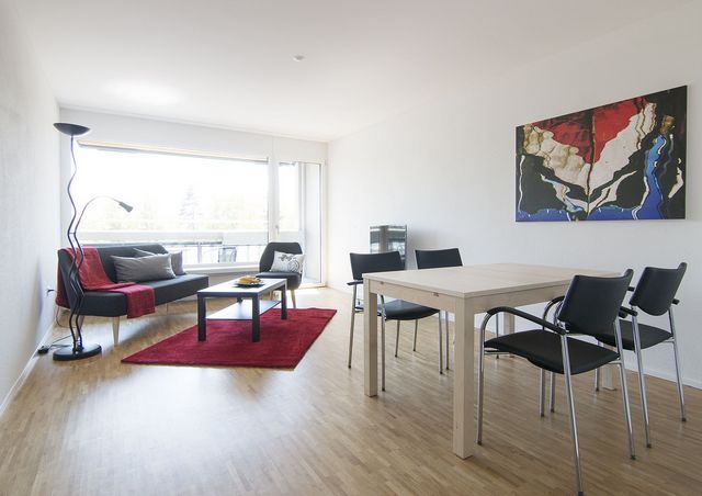 Das Wohn- und Esszimmer