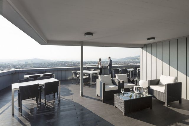 Terrasse 15. Stock