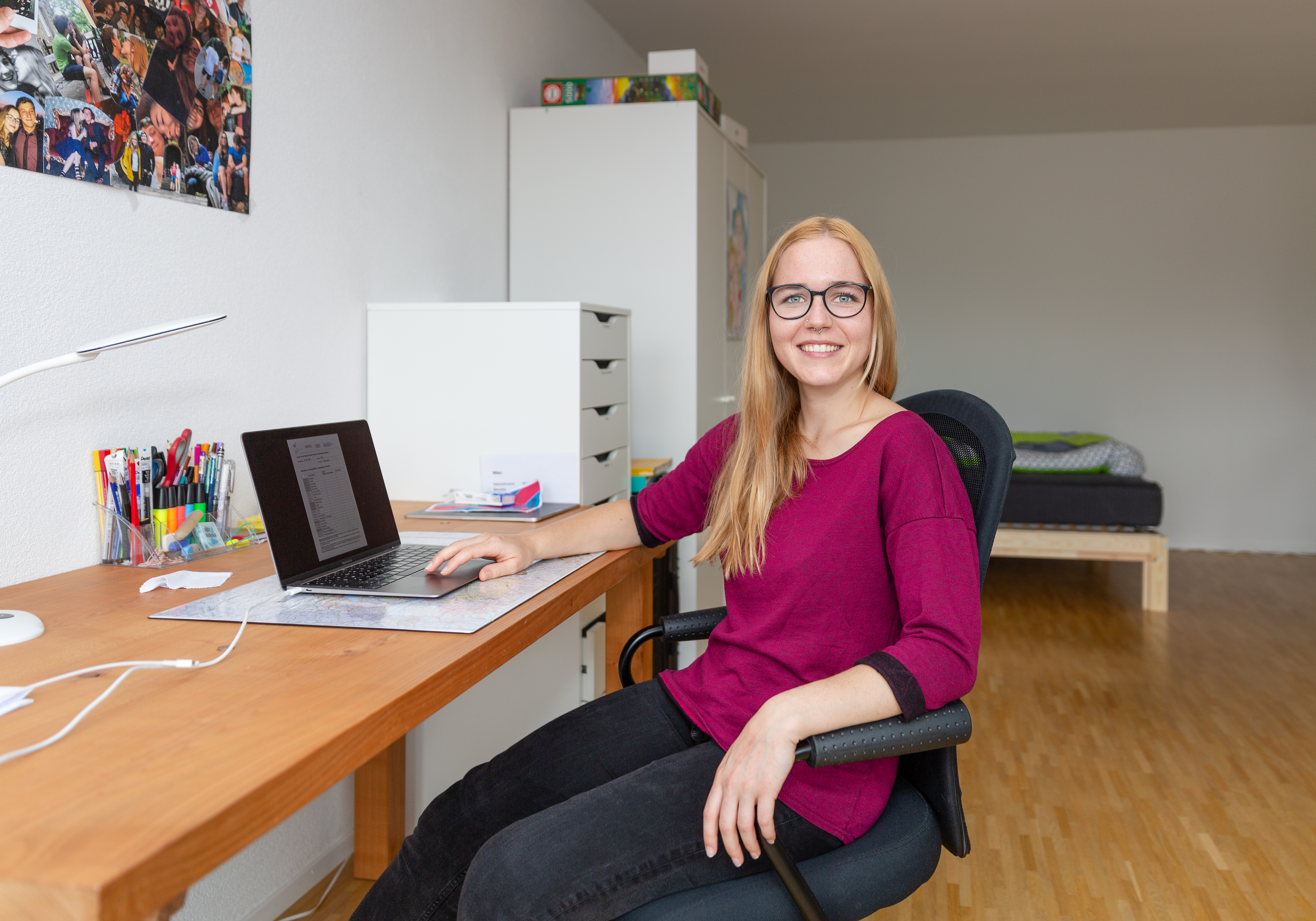 Student*innen im Burgerspittel